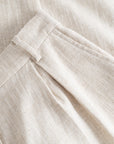 Cala Hør Buks - Beige