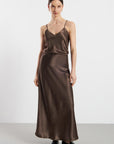 Gilmore Maxi Skirt - Espresso
