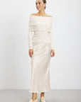 Gilmore Maxi Skirt - Cream