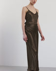 Gilmore Maxi Skirt - Espresso