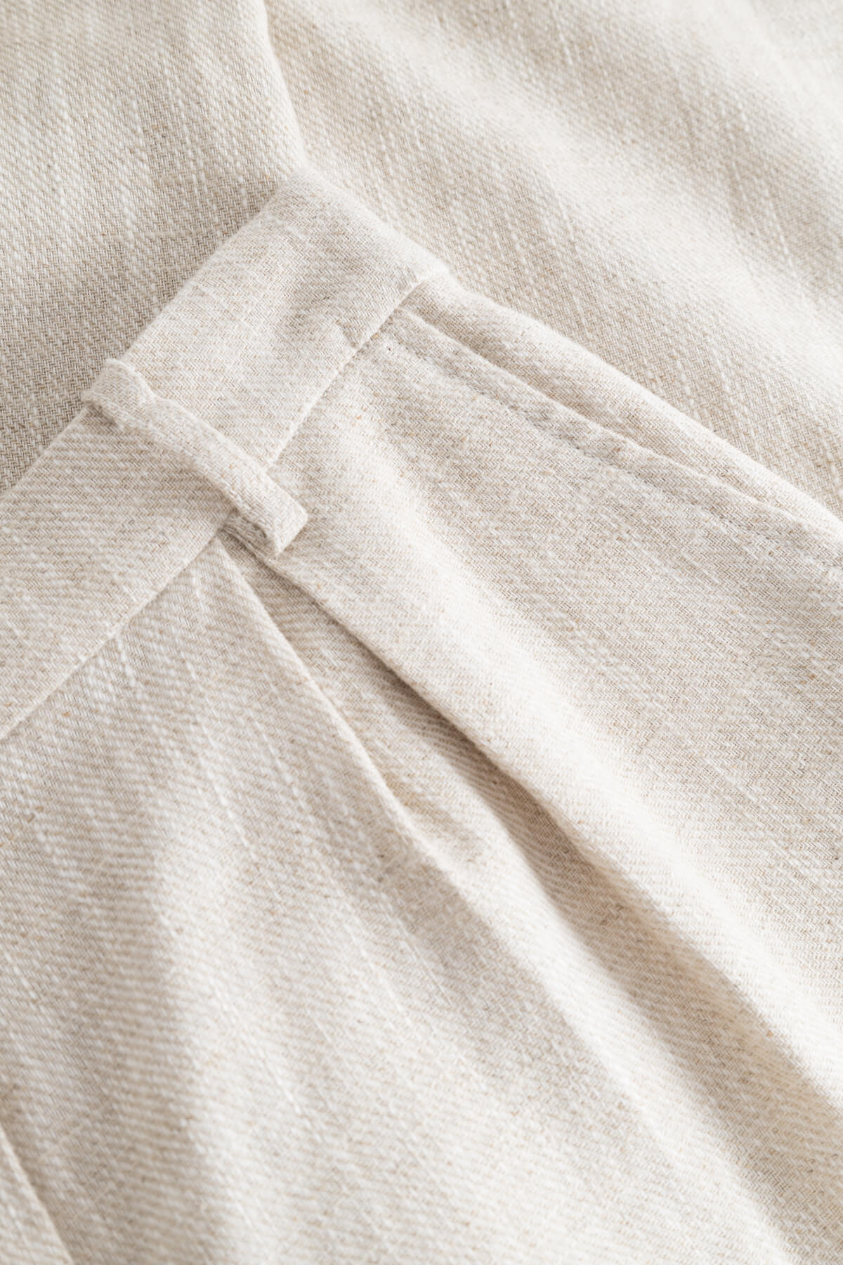 Cala Hør Buks - Beige
