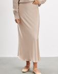 Gilmore Maxi Skirt - Beige