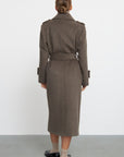 Kelby Coat - Dark Brown