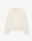 Petrea Strik Polo - Creme