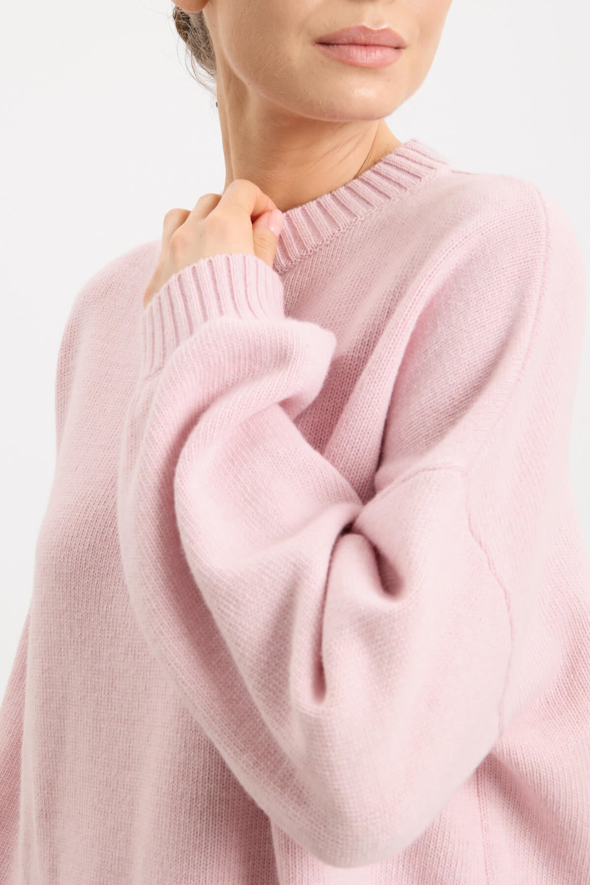 Romy Sweater - Pudder Rosa