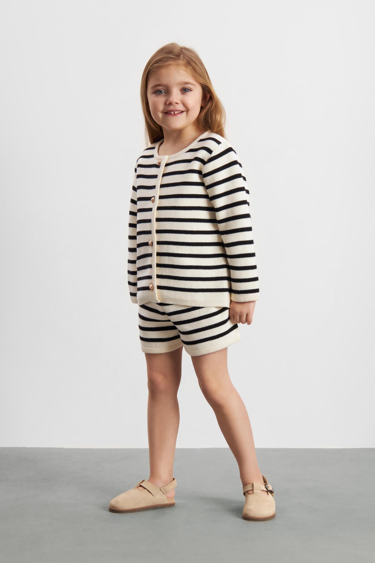 Sienna Cardigan Mini - Striped