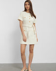 Taylor Boucle Dress - Off-White