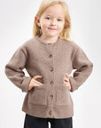 York Cardigan Mini - Brown