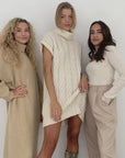 Boston Knitted Dress - Beige